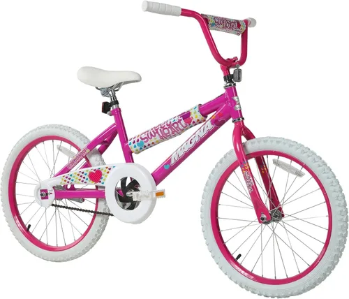 Dynacraft Magna Sweetheart 12"-20" Children's Bike for Ages 3-14 Years - Fun and Stylish Design, Sturdy and Durable, Perfect for Kids Learning to