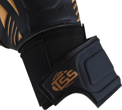 Miniatura 4 de Guantes de portero de fútbol para adultos y jóvenes, guantes de fútbol de alto rendimiento con protección Pro-Teck para la columna vertebral