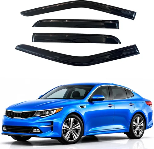 Miniatura 27 de Visor para ventana IG para Hyundai Venue 2020-2023, protector contra la lluvia, adhesivo extra duradero, deflector de viento para lado
