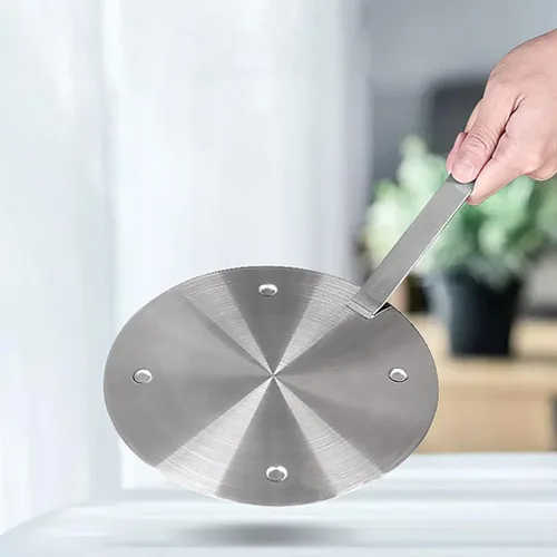 Miniatura 9 de Cabilock Difusor de calor de acero inoxidable para café, leche, utensilios de cocina con anillo de inducción, placa de inducción, difusor de calor