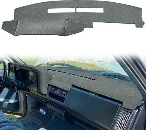 Miniatura 8 de Tapa de Salpicadero Personalizado para 1995-1996 Chevy Chevrolet Silverado C1500 C2500 C3500 K1500 K2500 K3500 Tahoe Suburban, GMC Sierra Yukon