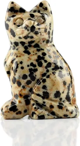 Miniatura 8 de Estatua grande de obsidiana negra de 2.0 pulgadas para gato, Feng Shui, manualidades, tallado, tallado, curación, reiki (obsidiana negra)
