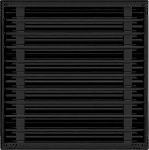 Miniatura 2 de BUILDMART - Cubierta de ventilación de CA moderna de 20x20 - Ventilación decorativa de aluminio negro - Difusor de ranura lineal estándar - Rejilla