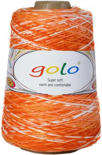 Miniatura 8 de golo Hilo de cono de lana para tejer 8.8oz 400yd 100% hilo de lana para tejer a mano 401-Blanco