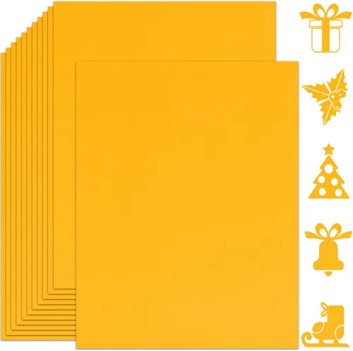 Miniatura 16 de 25 hojas de papel de cartulina azul claro 8.5'' x 11'', 250 g/m²/92 lb papel grueso para álbum de recortes, invitaciones, impresión y tarjetas