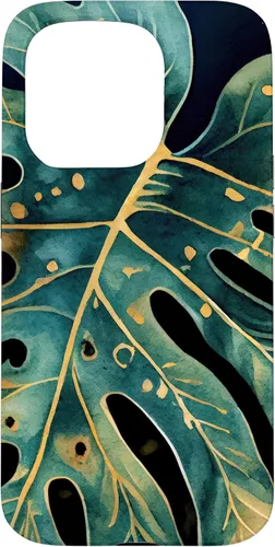 Miniatura 14 de Funda para iPhone 16 Philodendron Monstera Leaf Floral Boho Follaje Flower Plant Case
