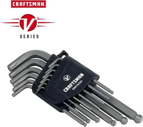 Miniatura 2 de CRAFTSMAN V-SERIES - Juego Allen de llaves hexagonales, SAE, 13 piezas (CMHT26159V)