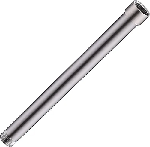 Miniatura 13 de Extensión de brazo de ducha cromado, extensor de montaje de brazo de 6 pulgadas para cabezal de ducha superior, tubo extensor de hembra a macho