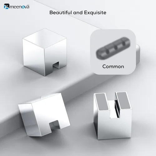 Miniatura 4 de Meenova Organizador de cables de acero inoxidable 304, peso de papel de metal, organizador de cables estético lindo accesorios de escritorio