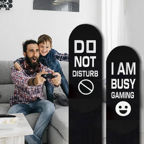 Miniatura 93 de AGRIMONY Calcetines divertidos con texto en inglés «Do Not Disturb Gaming» para hombres, mujeres, adolescentes, niños, Pascua, padres, cumpleaños