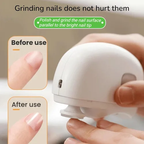 Miniatura 2 de Cortaúñas eléctrico para personas mayores, recortadora de uñas automática segura y recargable para uñas gruesas, ancianos, bebés, niños y mujeres
