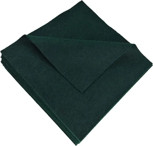Miniatura 9 de Jtnohx Tela de fieltro suave, fieltro flexible para manualidades, hojas de fieltro de 0.055 in de grosor de 6 x 6 pulgadas para proyectos
