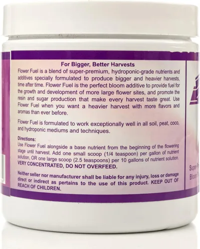 Miniatura 4 de Fertilizante para flores, modelo Flower Fuel, 1-34-32, 8.8 onzas, el mejor estimulador de floración, para obtener una cosecha más grande