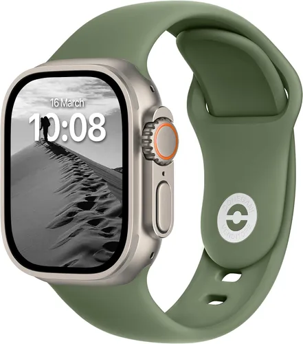 Miniatura 31 de ELETTRONEO SB Correa Deportiva para Bandas de Apple Watch Mujeres Ultra 3 2 49mm, Series 11 10 46mm, 9 8 7 45mm 41mm, SE 6 5 4 44mm 40mm, 3 2 1 42mm