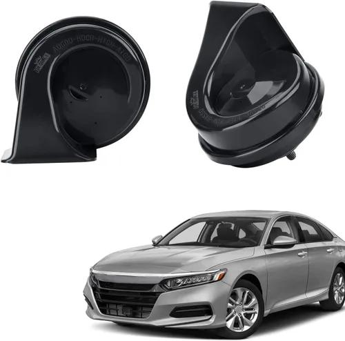 Miniatura 2 de SEINECA - Bocina para coche compatible con Honda, bocina de caracol impermeable de 12 V, 110-125 dB, tono alto/bajo (con dos pares de enchufes)