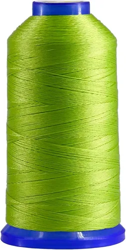 Miniatura 27 de Selric [1300 yardas/26 colores disponibles] Tex 90 Hilo de nailon unido para costura de cuero 280D/3 T90#92 Hilo de tapicería resistente para cuero