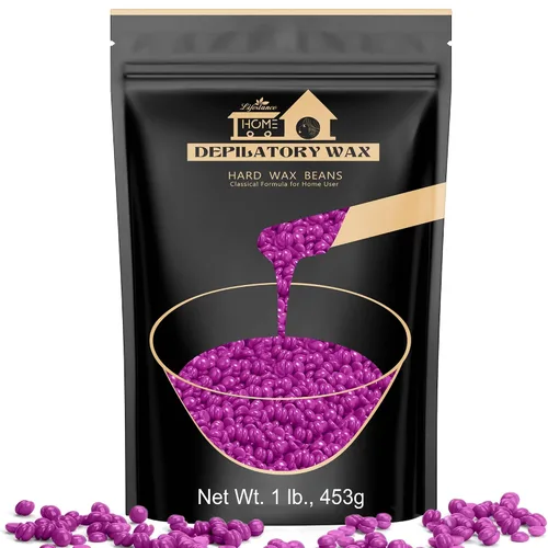 Miniatura 13 de 1 libra de granos de cera dura, kit de cera en perlas de Lifestance para depilación de cera dura para cabello fino y delgado, piel sensible, perlas