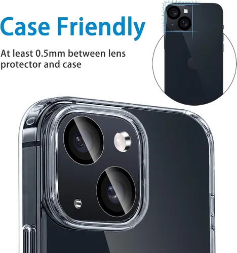 Miniatura 12 de Protector de lente de cámara diseñado para iPhone 12 Pro Max, con diamantes de imitación 3D con diamantes de imitación 9H, vidrio templado, Rosado