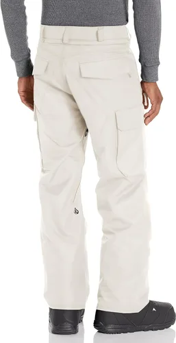 Miniatura 2 de Volcom Pantalones de snowboard V.CO Hunter Cargo para hombre, Negro, estática