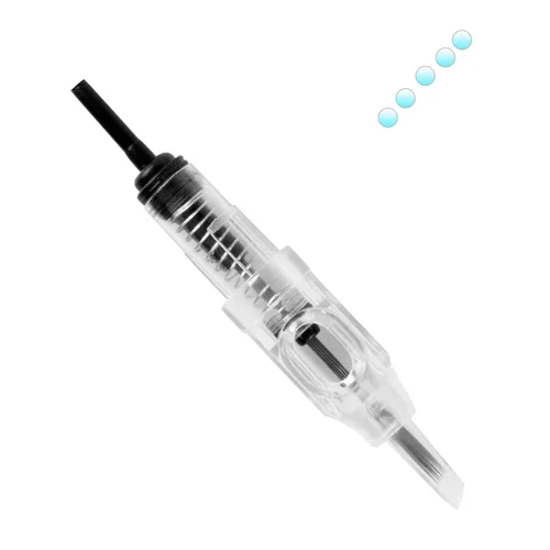 Miniatura 8 de Chuse 1RL 10PCS tatuaje de embalaje desechable y agujas permanentes del maquillaje