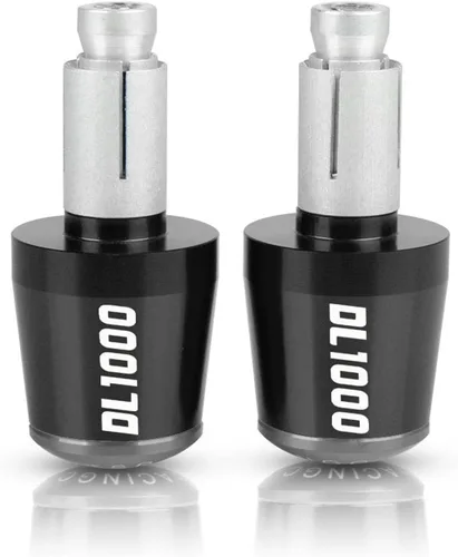 Miniatura 10 de Empuñaduras de manillar de motocicleta de 7/8 pulgadas 0.866 in para manillar de motocicleta, tapones de extremo para Suzuki DL1000 DL 1000 V-Strom