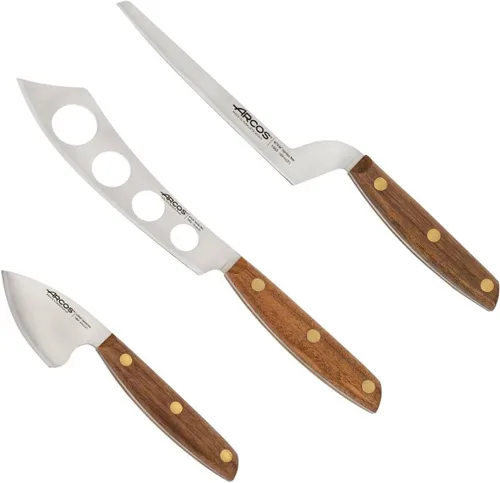 Miniatura 9 de ARCOS Cuchillo Tomate Acero Inoxidable 5 Pulgadas. Cuchillo de Cocina para Verduras. Mango Ovengkol Madera 100% Natural FSC y Hoja 5.118 in. Serie