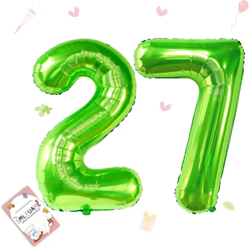 Miniatura 210 de Globos de números de 40 pulgadas del 0 al 9 dorados grandes del número 0, globos digitales para suministros de decoración de celebración de fiesta