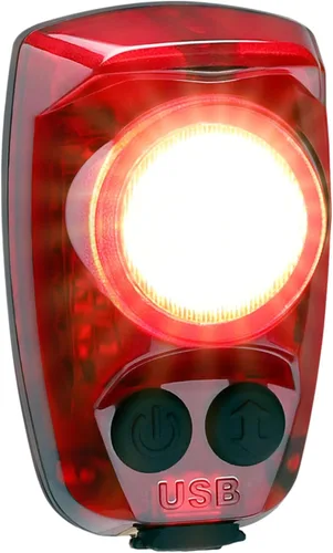 Miniatura 8 de Cygolite Hotshot Pro - Modelos de luz trasera de bicicleta de 200 y 150 lúmenes, estilos de montaje duro y flexible, 6 modos de noche y día