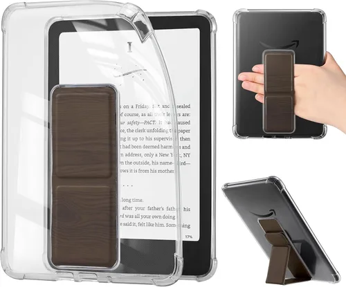 Miniatura 15 de iDLEHANDS Funda magnética transparente para Kindle Paperwhite de 7" de 12ª generación 2024 y Kindle Colorsoft - con AirBag compatible con iPhone