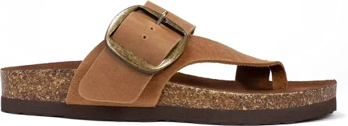 Miniatura 3 de WHITE MOUNTAIN Sandalia Harley con plantilla para mujer, Blanco