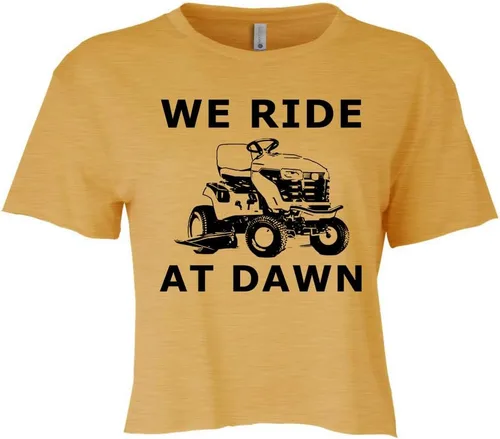 Miniatura 13 de Cute Women's Screen Printed Crop Tee, Shirts With Sayings, Heather Gray or Gold