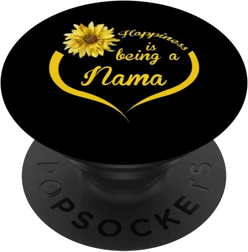 Nama Gift: Happiness Is Being A Nama PopSockets Agarre y soporte para teléfonos y tabletas