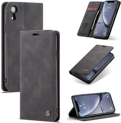 Miniatura 7 de SINIANL Funda para iPhone 7/8, Funda de cuero tipo billetera con tarjetero Cierre magnético Kickstand a prueba de golpes Fundas protectoras