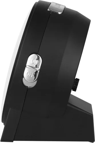 Miniatura 6 de Tinload Reloj despertador analógico de 4.3" sin tictac, silencioso y legible para personas mayores, fácil de configurar, alarma de aumento gradual