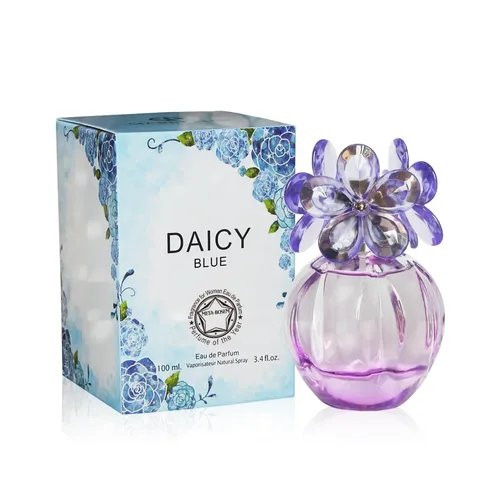 Miniatura 3 de Colección de perfumes Daise Blue+Daise Pour Femme de 2 piezas para mujer, Eau de Parfum en aerosol natural, aroma floral afrutado (paquete de 2)