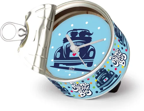Miniatura 12 de Brisa VW Collection - Reloj de mesa Volkswagen, reloj magnético, MyClock también personalizable, regalo de fotos en autobús T1, escarabajo, diseño