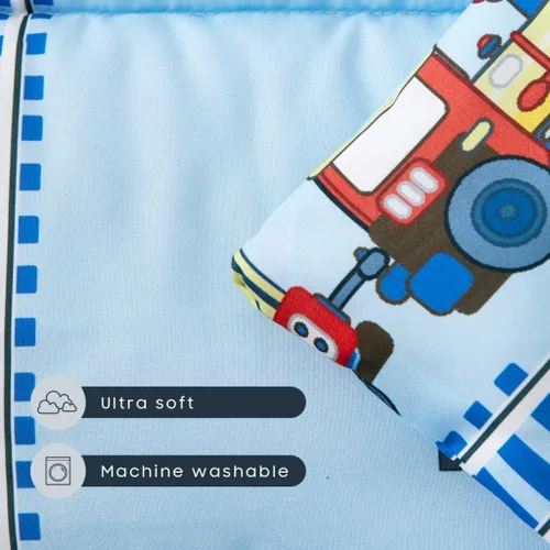 Miniatura 5 de Wake In Cloud - Tapete para siesta para niños pequeños con almohada y manta, para niños en jardín de infantes, guardería, preescolar y preescolar