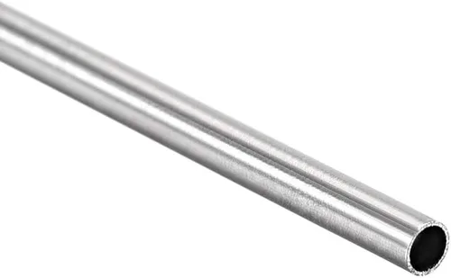 Miniatura 3 de uxcell Tubo redondo de acero inoxidable 304 0.079 in OD 0.006 in espesor de pared 9.843 in de longitud Tubo recto sin costura 8 piezas