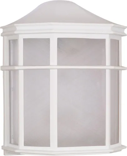 Miniatura 2 de Nuvo 60/539 One Light - Soporte de pared para exteriores, bombilla A19, color negro