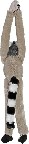 Miniatura 4 de Wild Republic Ecokins - Lémur colgante con cola de anillo, animal de peluche, 22 pulgadas, regalo para niños, juguete de peluche, hecho de botellas