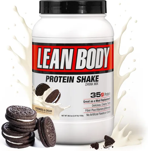 Miniatura 19 de Labrada Nutrition Batido de reemplazo de comida con alto contenido de proteínas para cuerpo delgado, vainilla, envase de 2.47 lb El empaquetado