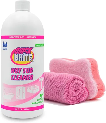 Miniatura 9 de Quick 'n Brite - Limpiador de bañera de hidromasaje resistente, gel de limpieza no abrasivo, 16 onzas (el embalaje puede variar)