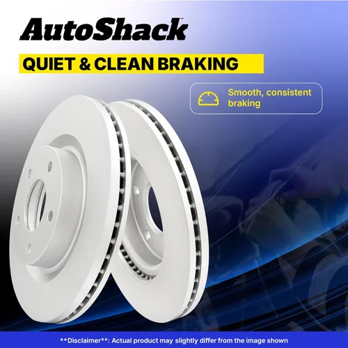 Miniatura 7 de AutoShack 11.77" (299 mm) Rotores de Freno Ventilados Delanteros Reemplazos Revestidos para 2006-2012 Ford Fusion 2006-2013 Mazda 6 2007-2012