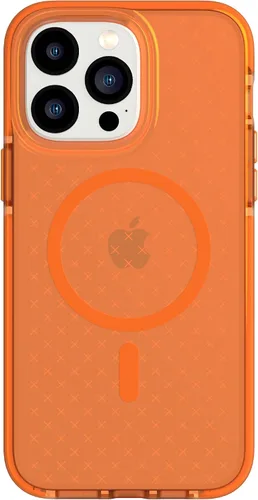 Miniatura 17 de tech21 iPhone 14 Pro Evo Check compatible con MagSafe® - Funda protectora de teléfono delgada y absorbente de golpes con protección FlexShock Negro