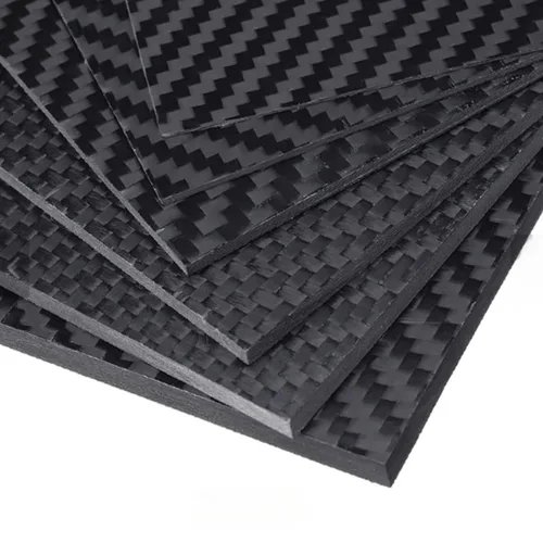Miniatura 4 de Hoja de Fibra de Carbono 1mm, 3mm, o 5mm de Grosor; Hojas de Fibra de Carbono Placa de Fibra de Carbono Twill Weave Panel de Fibra de Carbono