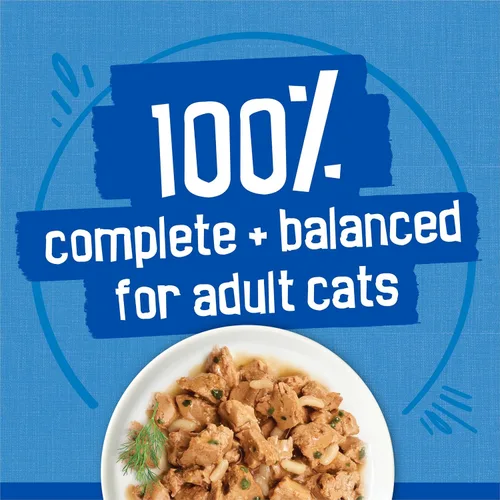 Miniatura 6 de Purina Friskies - Paquete variado de alimentos húmedos para gatos, Oceans of Delight en copos y filetes Prime (paquete de 40), latas de 5.5 onzas