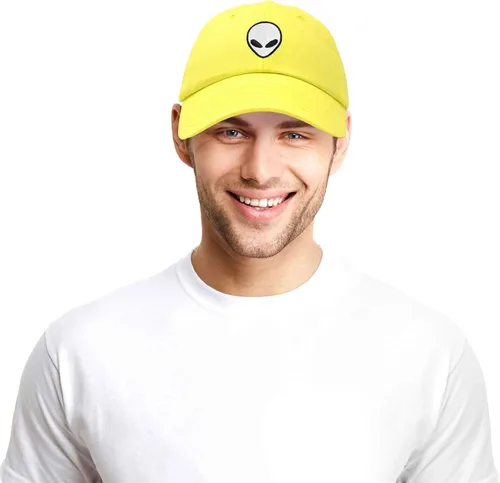 Miniatura 6 de DALIX Alien Head Gorra de béisbol para hombre y mujer