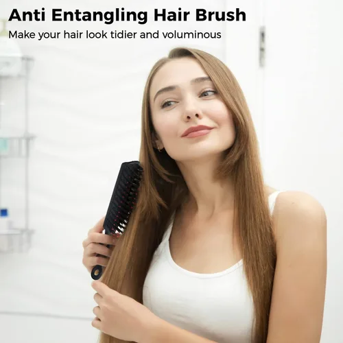 Miniatura 2 de Paquete de 100 cepillos para el cabello, cepillos antienredos para el cabello, peines de masaje antiestáticos, peines de plástico desechables