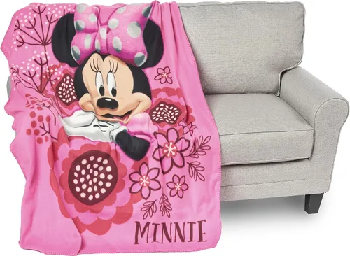 Miniatura 7 de Northwest Manta de forro polar de Minnie Mouse, 45" x 60", So Many Bows Tantos arcos