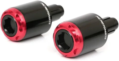 Miniatura 5 de mshine CNC Bar End Pesos para Yamaha Xmax 300 2017 – 2018, Negro